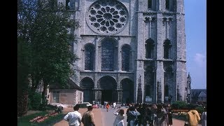 1970  Exterior of Chartres Cathedral  NotreDame de Chartres France [upl. by Mascia]