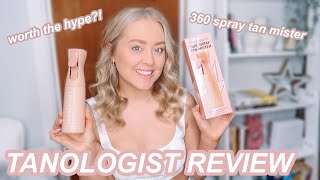 TANOLOGIST SELF TAN REVIEW ⚡️ 360 SPRAY TAN MISTER  SELF TAN WATER [upl. by Adrienne981]