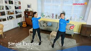 Ceragem exercise with Song simple [upl. by Ahsienal]