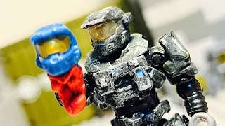 Stop motion test comp Halo mega construx stop motion [upl. by Llenra]