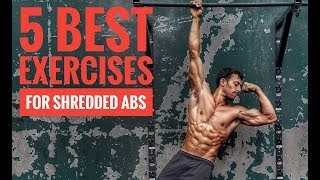 5 Best Exercises for Shredded Abs [upl. by Hirschfeld]