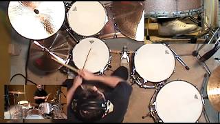 Led Zeppelin  Achilles Last Stand drum cover [upl. by Srini510]