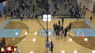 Wisconsin Dells High School vs Mauston High School Womens Varsity Volleyball [upl. by Cyrill]