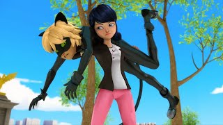 TOP 6 MOMENTOS EM QUE MARINETTE AGIU COMO LADYBUG [upl. by Gerianna]