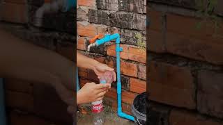 Amazing idea to fix PVC pipe low pressure water [upl. by Maxima]