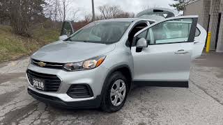 2018 Chevrolet Trax LS FrontWheel DriveONE OWNER 6 SPEED MANUAL RARE [upl. by Lladnek]