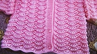 TRICKY HANDKNITTING PATTERNATTRACTIVE CARDIGAN WITH JALI DESIGNDESIGN285 [upl. by Tennaj]