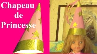 Fabriquer un chapeau de princesse  Bricolage pour anniversaire et fête [upl. by Samul94]