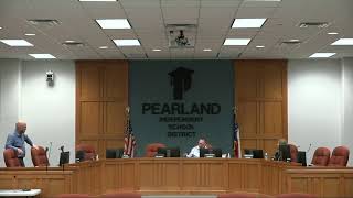 Pearland ISD Board Budget Workshop  March 29 2022 [upl. by Katleen]