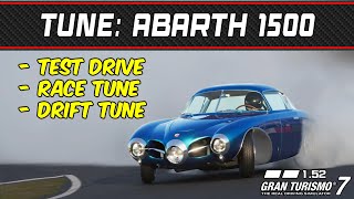 GT7  Tune Abarth 1500  Gran Turismo 7  152 [upl. by Eiznekam]