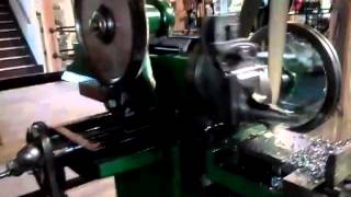 Working antique metal shaper [upl. by Silver]