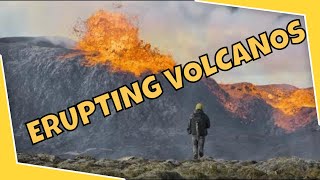 Cooldown with ERUPTING VOLCANOS in a compilation of the fury of nature [upl. by Bronny]