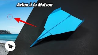 Comment fabriquer un avion à la maison  avion en papier roamer [upl. by Clayson826]