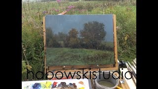 Plein air painting demo  quotMorning Fogquot [upl. by Ethelyn850]