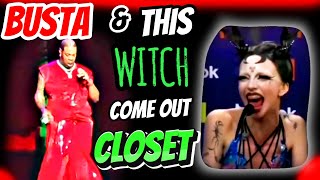 BUSTA RHYMES amp BAMBI THE WITCH Come OUT The CLOSET TOGETHER [upl. by Murton]