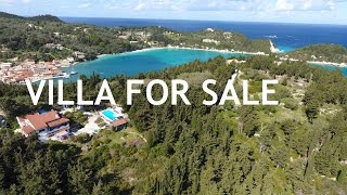 Villa for sale  Villa Panorama in Lakka Paxos [upl. by Carlen]