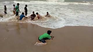 Enjoy at sea side Karachi with dangerous waves sea [upl. by Eleik]