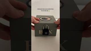 What is in the box 🥷 lock locked fingerlock block [upl. by Kenzie]