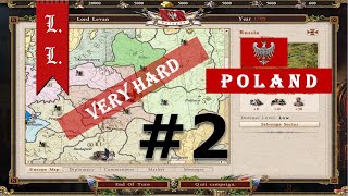 Poland  Cossacks 2 Battle for Europe  Part 2 [upl. by Cogen]