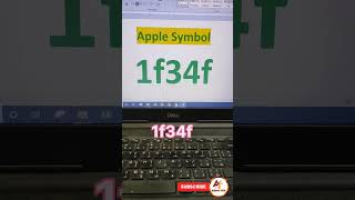 How to make apple 🍏 symbol in ms wordshortsshortytshortsviraltrendingcomputer [upl. by Pavyer]