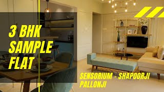 3BHK Sample Flat 973 Sqft  2 amp 3 BHK starts from 644 Lacs  Shapoorji Pallonji  Sensorium  Pune [upl. by Quentin]