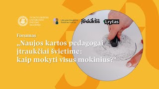 Naujos kartos pedagogai įtraukčiai švietime kaip mokyti visus mokinius [upl. by Veriee]