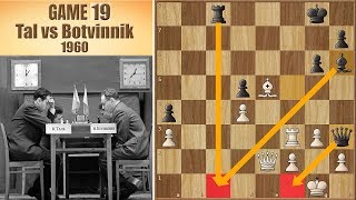 The Fall of Leningrad  Tal vs Botvinnik 1960  Game 19 [upl. by Enileuqkcaj]