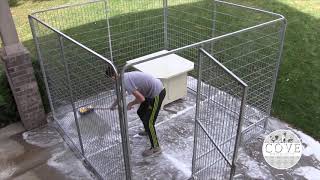 Dog Kennel Cleaning Protocol [upl. by Leik106]