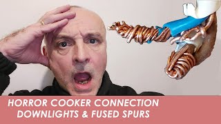 Kitchen Electrics Horror cooker circuit downlights fused spurs and more [upl. by Moody220]