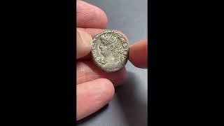 NERO RPC 5309 Date 6768 AD Billon Silver Tetradrachm Alexandria Egypt Hera Argeia [upl. by Anairad824]