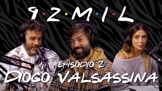 Podcast 92Mil  2º Episódio  DIOGO VALSASSINA  quotTeorias da conspiração e piparotes na testaquot [upl. by Esmeralda54]