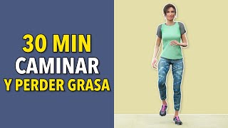 Camina Para Minimizar la Grasa Corporal  30 Min de Cardio de Pie [upl. by Vivle]