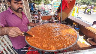 Best Chhole Kulche Wala In Jamnagar  Street Food India [upl. by Nairot]