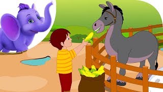 If I had a Donkey  Nursery Rhyme with Lyrics amp Karaoke [upl. by Ezara]