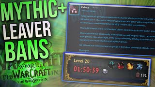 Too Many Depletes Blizzard Issues Mythic LEAVER BAN WAVE [upl. by Eido]