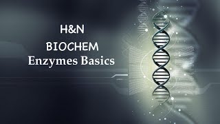 Biochemistry Enzymes Basics [upl. by Tamah]