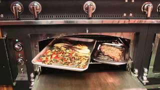 La Cornue Chateau Ranges  Oven Broiling [upl. by Annek20]