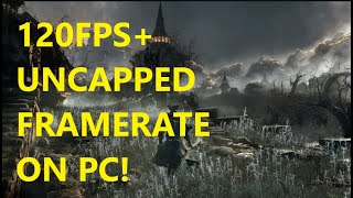 Bloodborne on PC with CRAZY FRAMERATES [upl. by Hadlee]