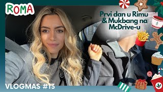 Prvi dan u Rimu amp isprobavanje UGG čizama 🇮🇹  Vlogmas 13 [upl. by Parrnell]