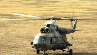 Mil Mi 8 helicopter takeofffast fly by [upl. by Gilberto677]