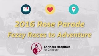 2016 Shriners Hospitals for Children Rose Parade Participation ReCap [upl. by Melgar]