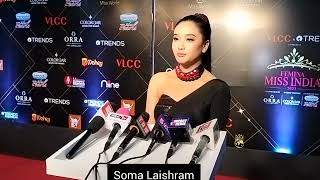 Femina Miss India 2023 gi thouram da Soma Laishram [upl. by Porty]