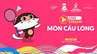 TRỰC TIẾP CHUNG KẾT CẦU LÔNG NỘI DUNG ĐỒNG ĐỘI  ASEAN SCHOOLS GAMES 2024 [upl. by Ivo478]