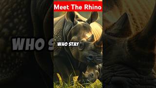 The Rhino Rhinoceros 🦏 rhino wildlife nature [upl. by Irreg]