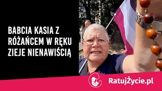 Babcia Kasia z różańcem w ręku zieje nienawiścią [upl. by Devona]