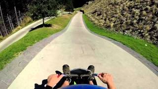 Queenstown Luge crash [upl. by Nylorahs559]