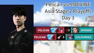 Pelican POV vs 99DIVINE Ilios Asia Stage 2 Playoffs Day 3 [upl. by Schlicher]