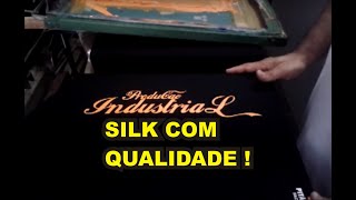 Como fazer uma camiseta em silkscreen com qualidade [upl. by Fezoj714]