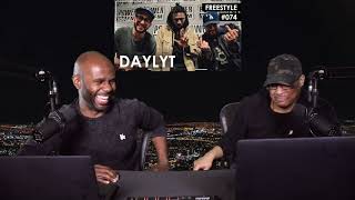 Daylyt Freestyle w The LA Leakers  Freestyle 074 REACTION PART 1 [upl. by Lam305]