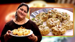 हलवाई जैसा परफ़ेक्ट मलाई घेवर आसानी से बनायें  मिनी घेवर  Homemade Ghevar  Rakhi Kitchen [upl. by Kiehl]